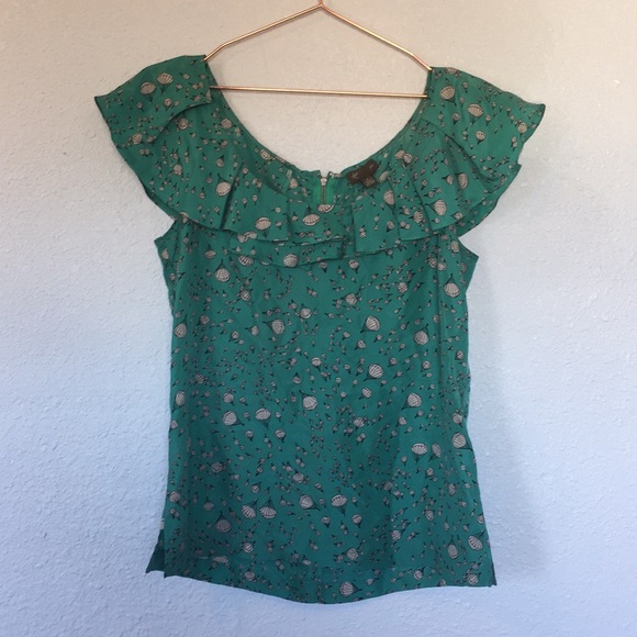 Anthropologie Tops - Anthropologie Fei 4 hot air balloon tandem jump
